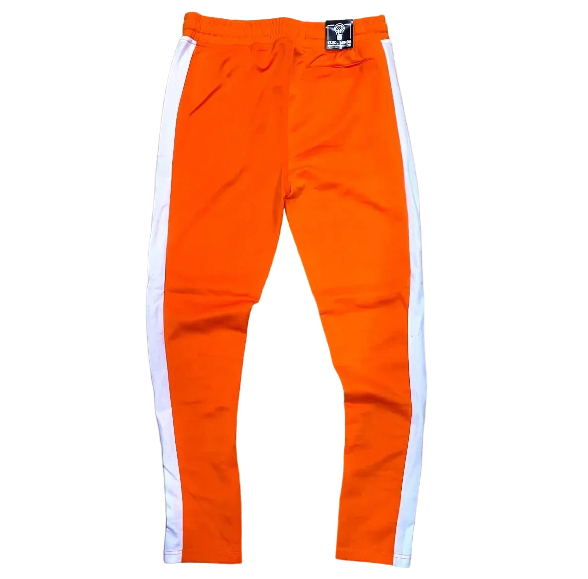 100-402 - Track with Wide Side Stripes and Drawstring Slim-Fit Pant