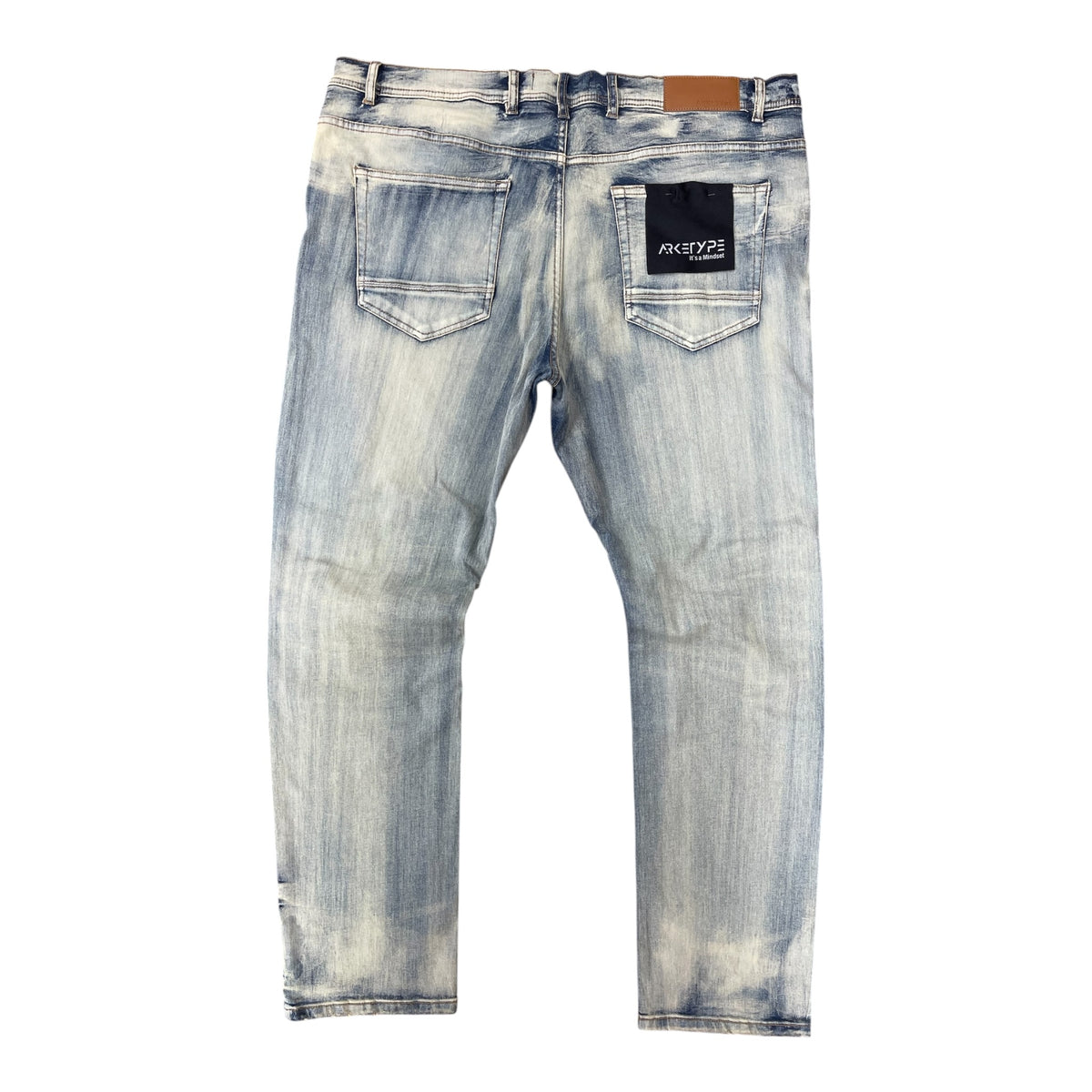 P556X - Big Men's True Rip & Repair Slim-Fit Stretch Jeans