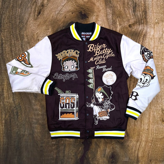 F501 - Betty Boop Varsity Jacket