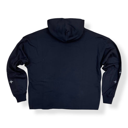 RK5481833 - DIAMOND GRIND Cropped Fleece Hoodie