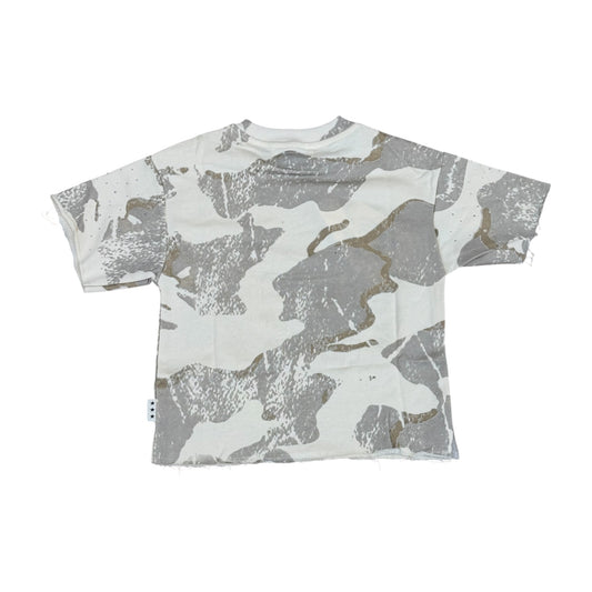 WH-T1639B - Boy's/Kid's Global King with Rhinestones Crop T-Shirt