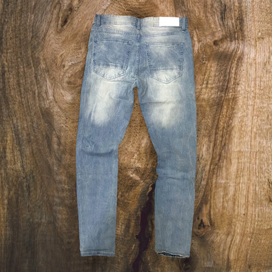 P539 - Volt Rip N Repair Slim-Fit Stretch Jeans