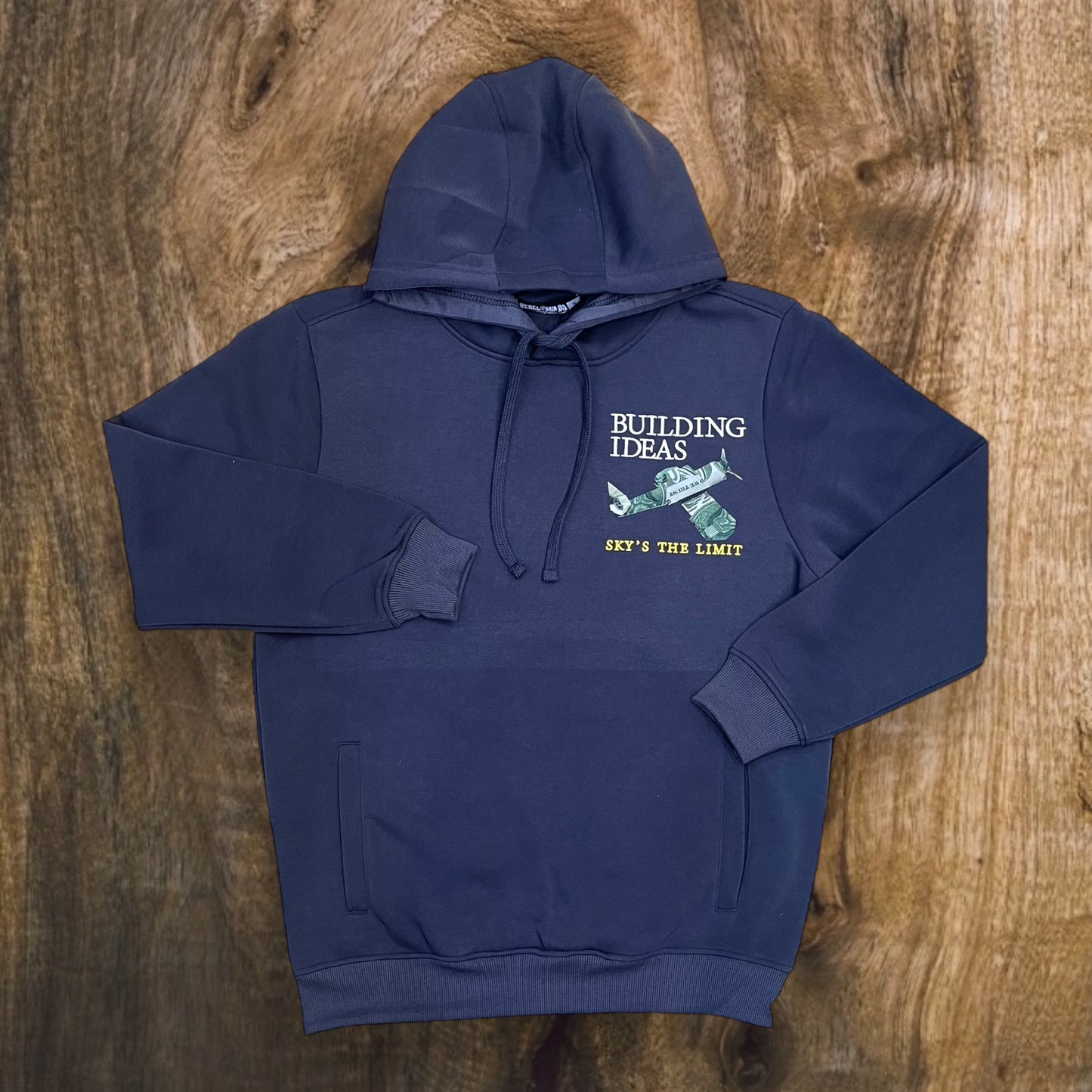 142-332 - Build Ideas Fleece Graphic Hoodie