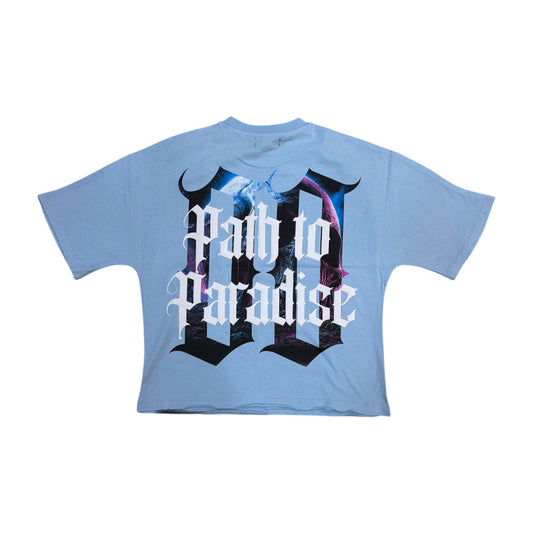 SB1615 - Dark Paradise with Rhinestone Cropped Top