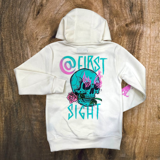 842-B321 - Boy's First Sight Hoodie (Cream)