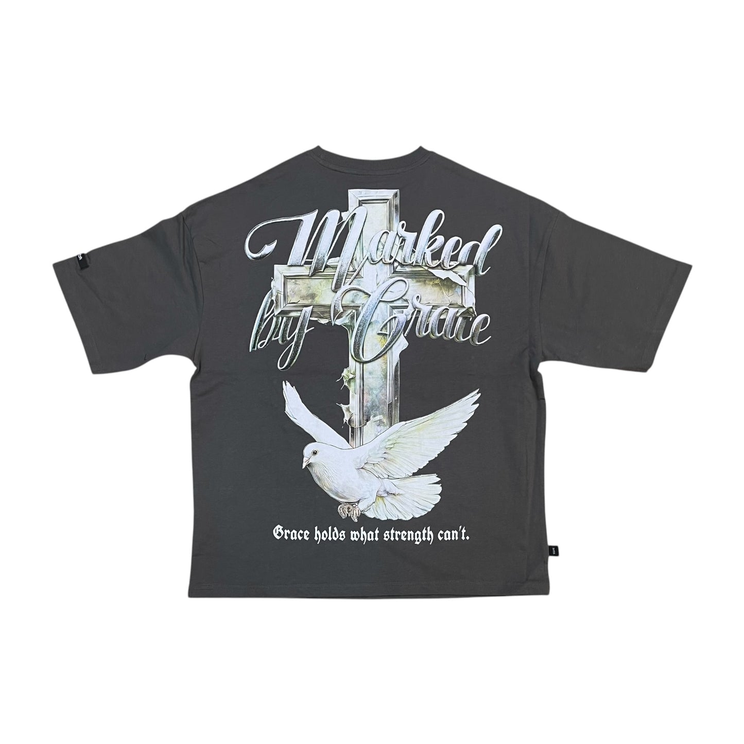 WH-SM6132 - Still Chosen with Studs Cropped Top Graphic T-Shirt