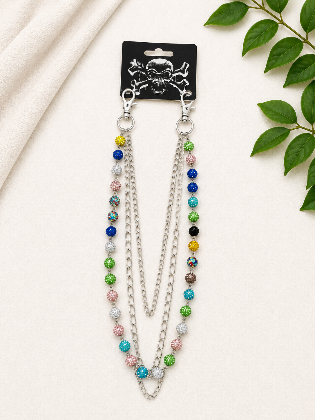 THFNY - Wallet Chain & Pants Chain for Jeans, Streetwear Clothing Accessories