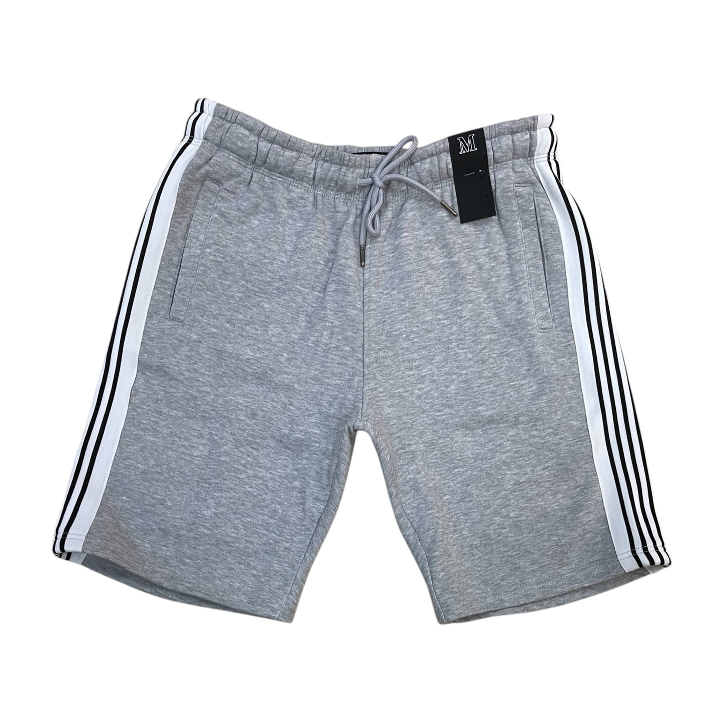 S608 - Side Tape Regular-Fit Fleece Shorts