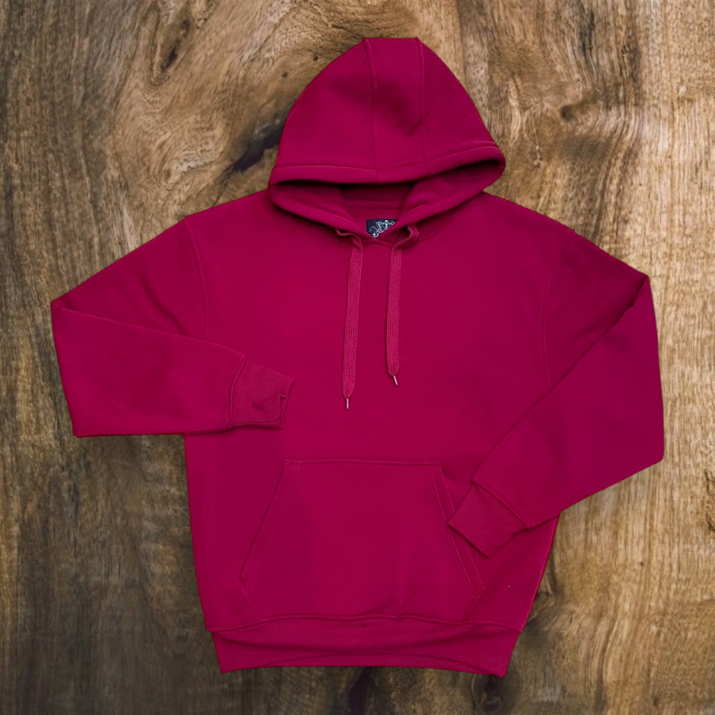 FT201 - Core Plain Fleece Pullover Regular-Fit Hoodie