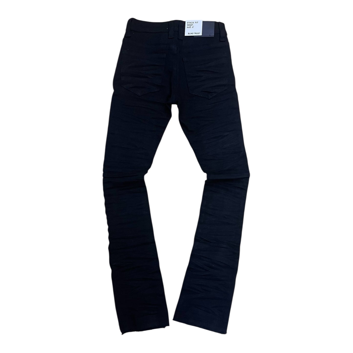 BTP25271K - Boy's/Kid's Rip & Repair Stacked Flare Jeans