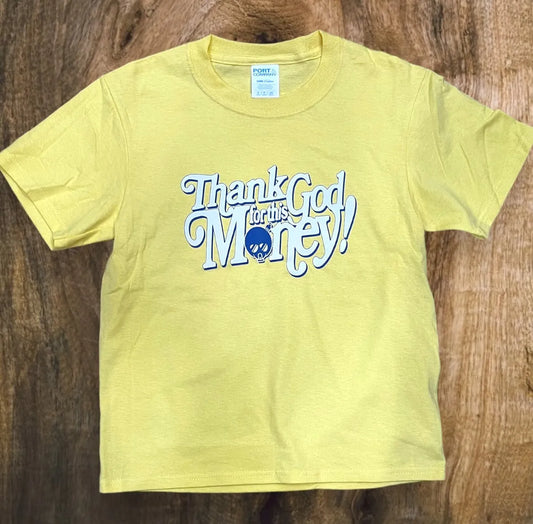 BK1433 - Boy's Thank God for This Money T-Shirt