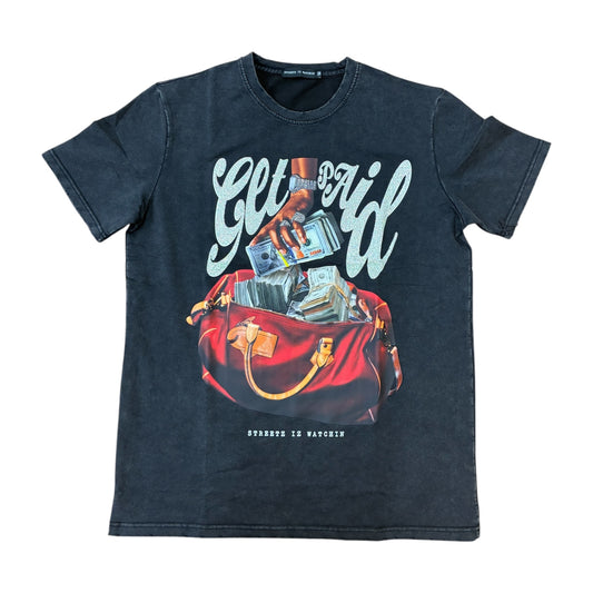 WH-SIW5270W - Get Paid Premium Washed Graphic T-Shirt