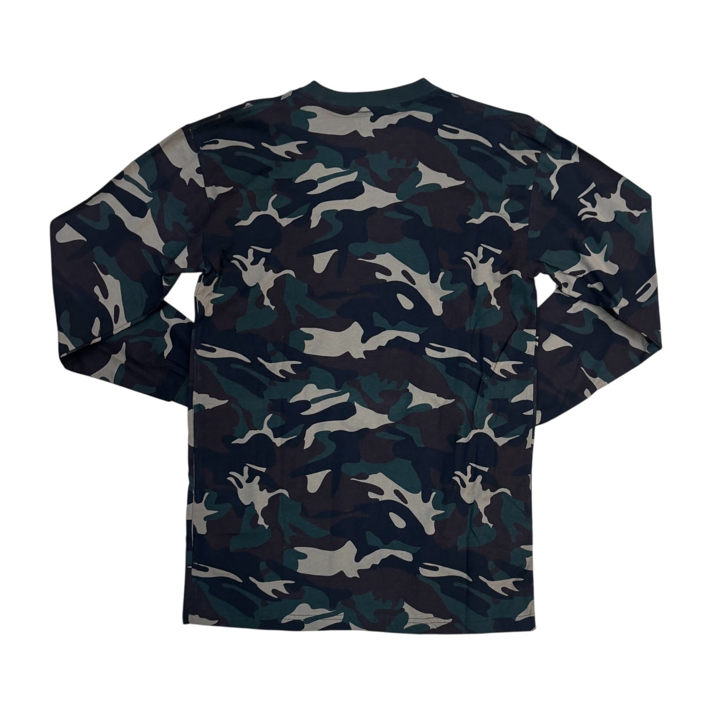 TLS001 - Long Sleeve Plain Solid Regular-Fit T-Shirt.