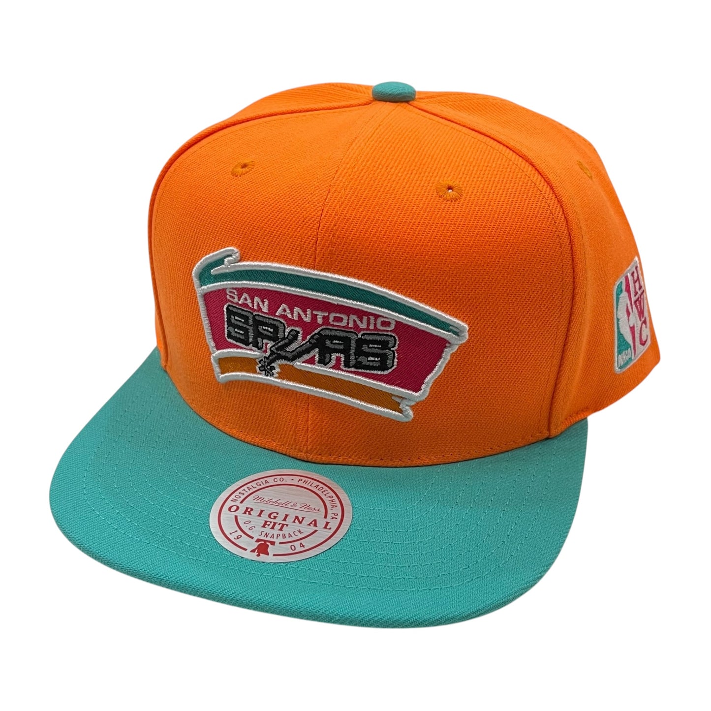 HS15033 - San Antonio Spurs Orange Original Fit Snapback Hat