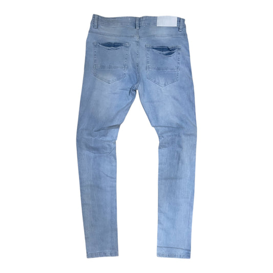 P567 - Jersey Ripped Skinny-Fit Stretch Jeans