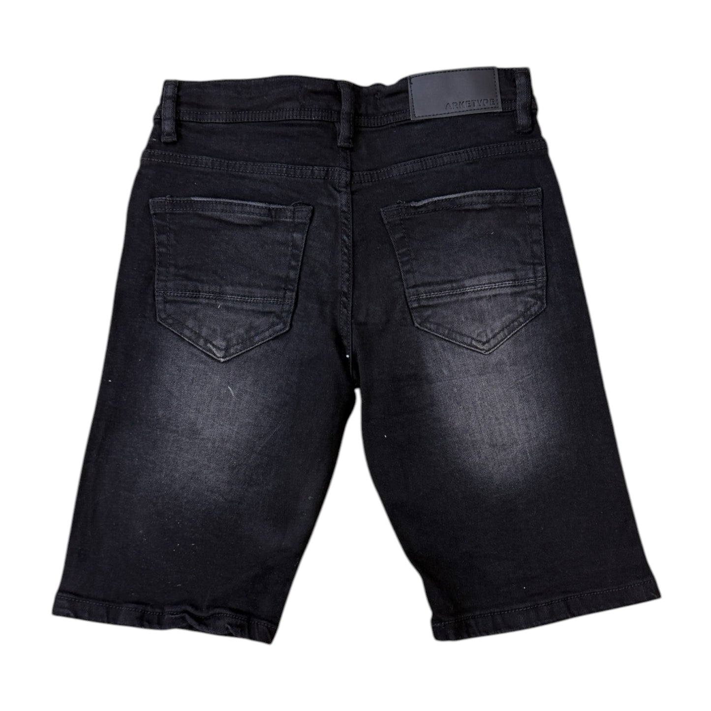 SC01K - Boy's/Kids Core Ripped Urban Slim-Fit Stretch Shorts