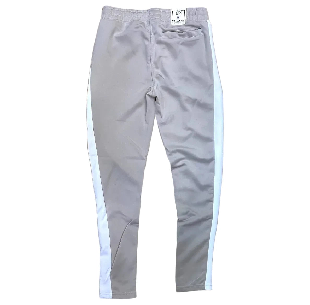 100-402 - Track with Wide Side Stripes and Drawstring Slim-Fit Pant