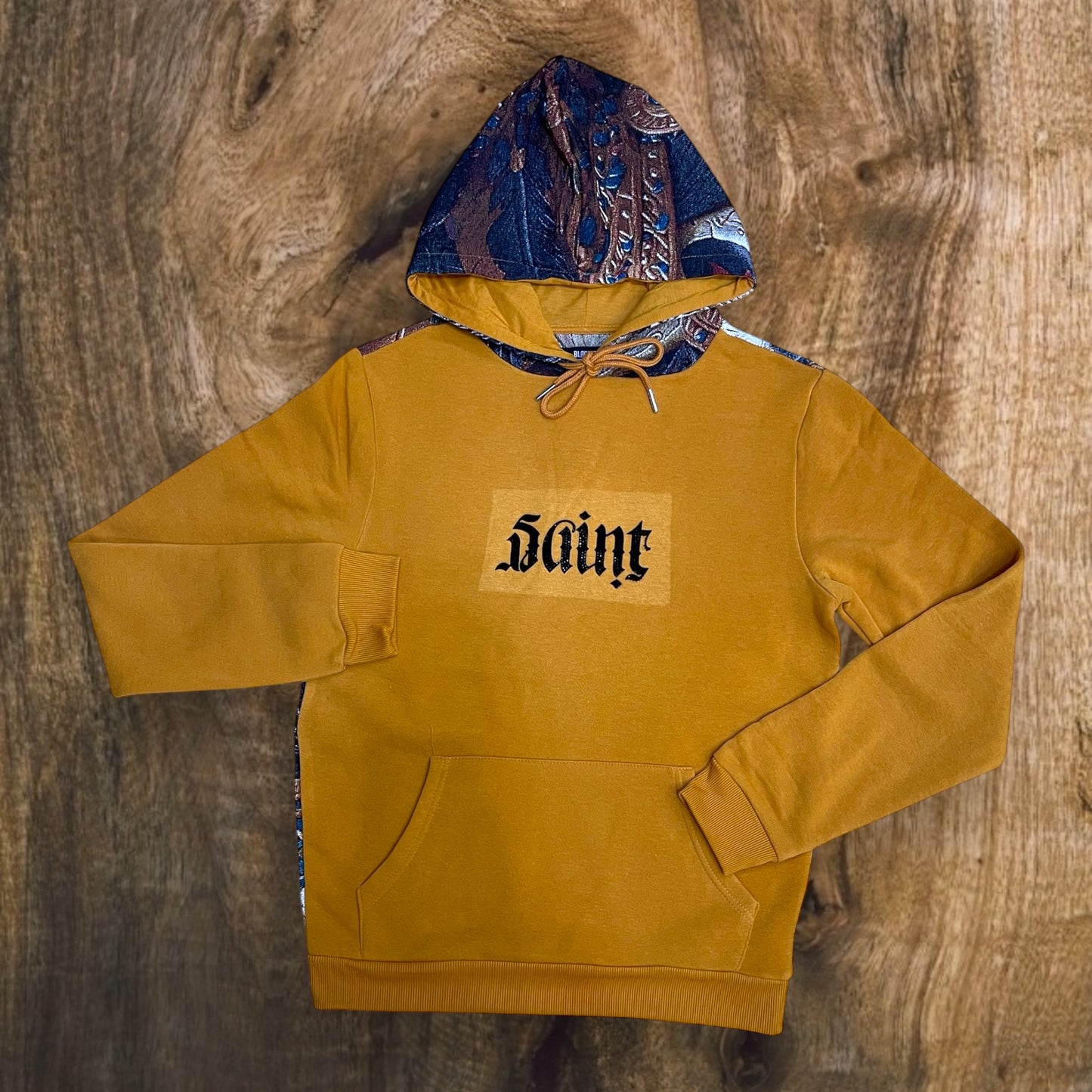 FB2550 - Saint Rhinestone Tapestry Graphic Hoodie