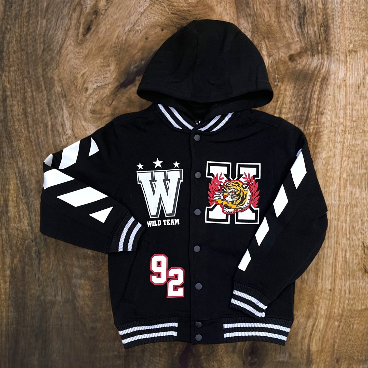 842-B513 - Boy's Warriors FLC Varsity Jacket