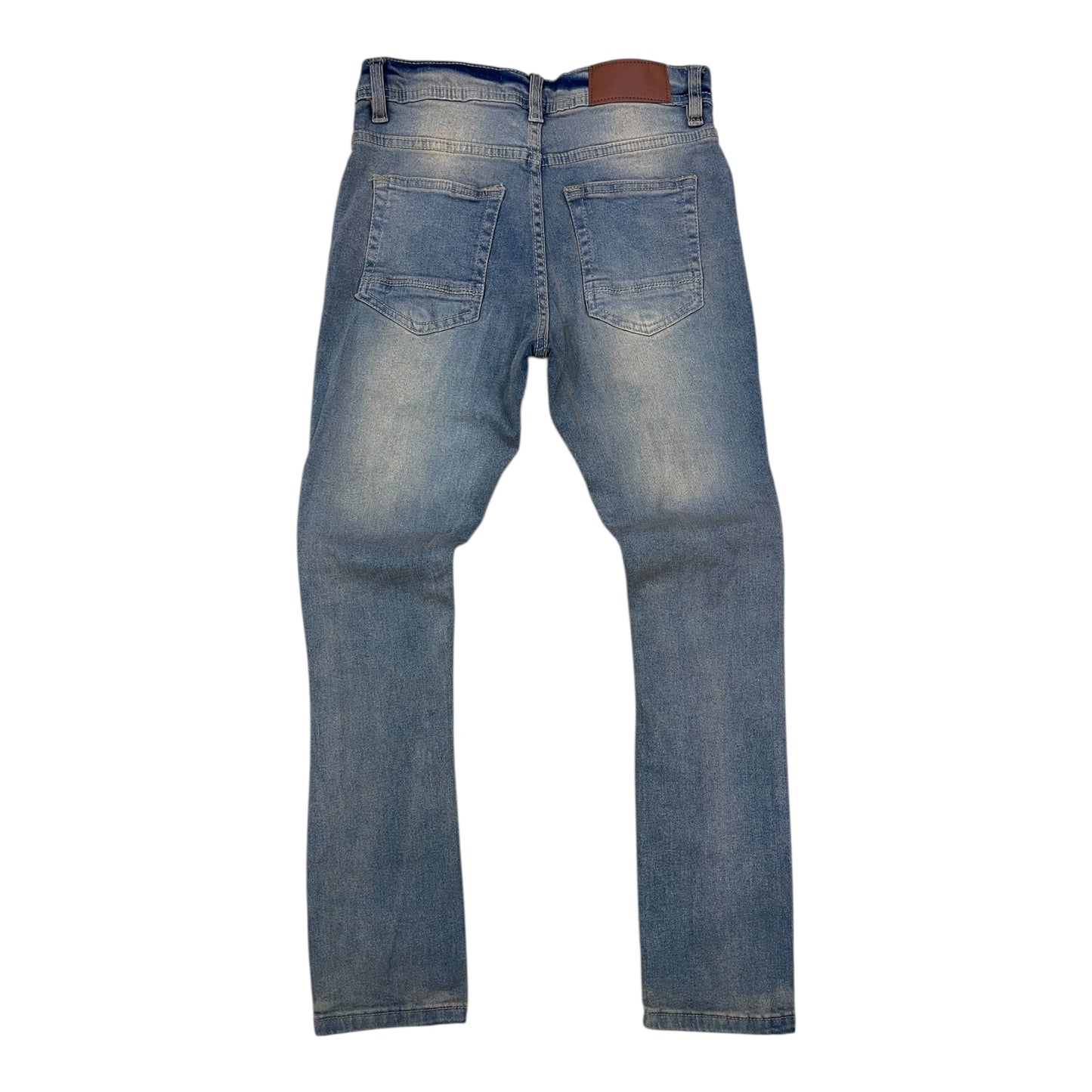 PC03K - Boy's/Kids Core Ripped Slim-Fit Stretch Jeans