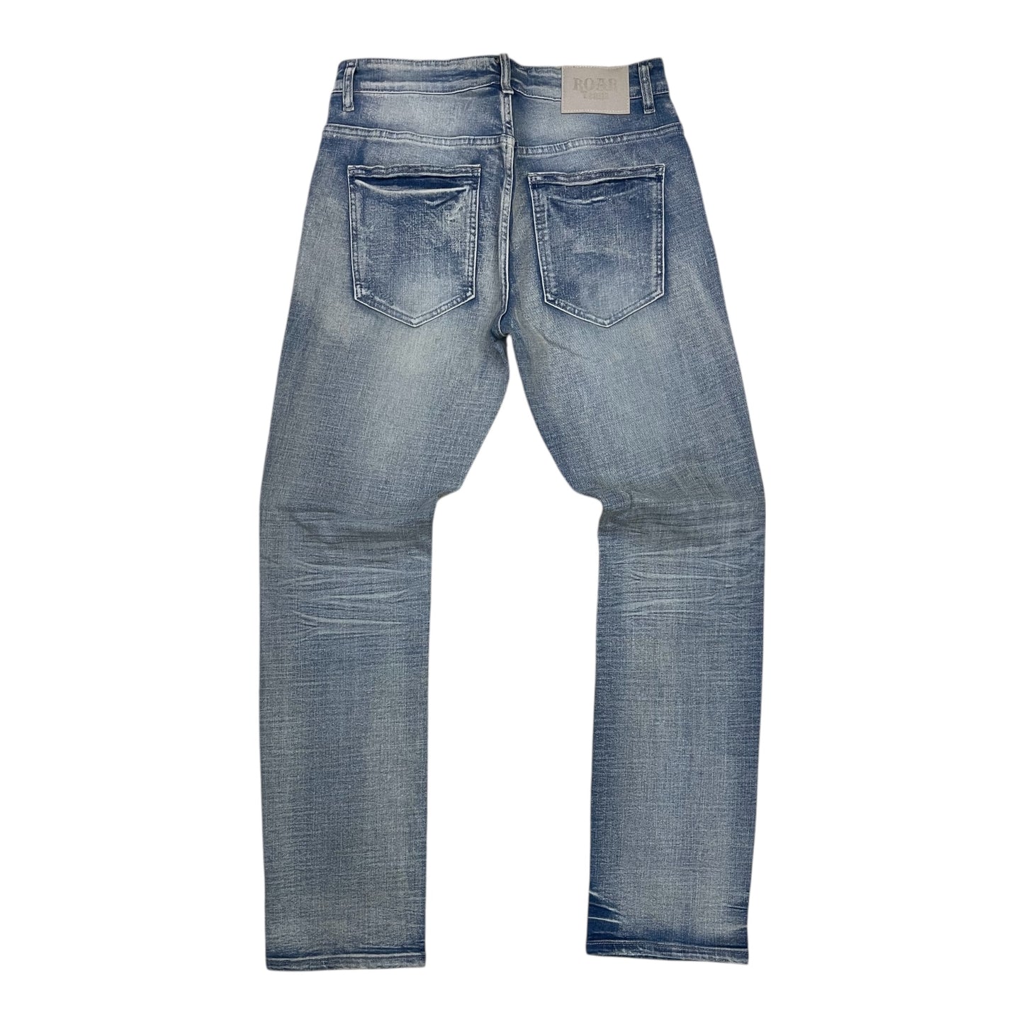 A00-43415 - Distressed Slim-Fit Stretch Jeans