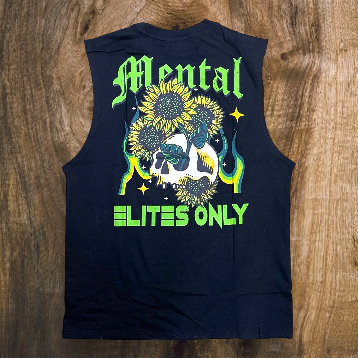 151-125 - True Warriors Sleeveless Graphic T-Shirt