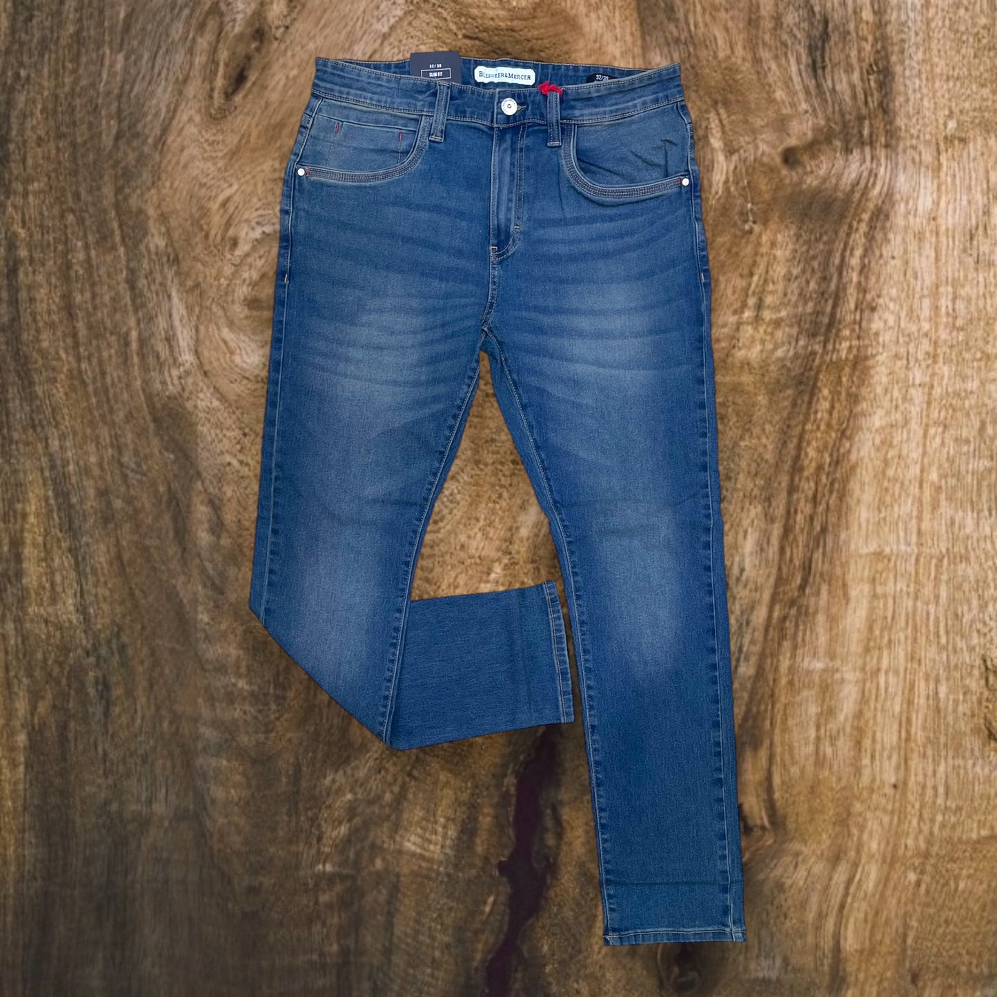 STYP006 - Basic Wash Slim-Fit Denim Pants