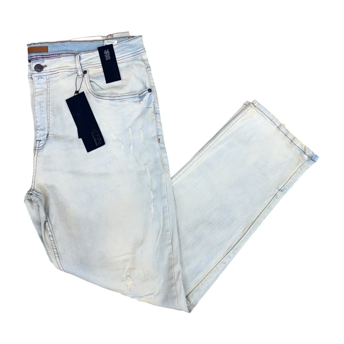 P556X - Big Men's True Rip & Repair Slim-Fit Stretch Jeans