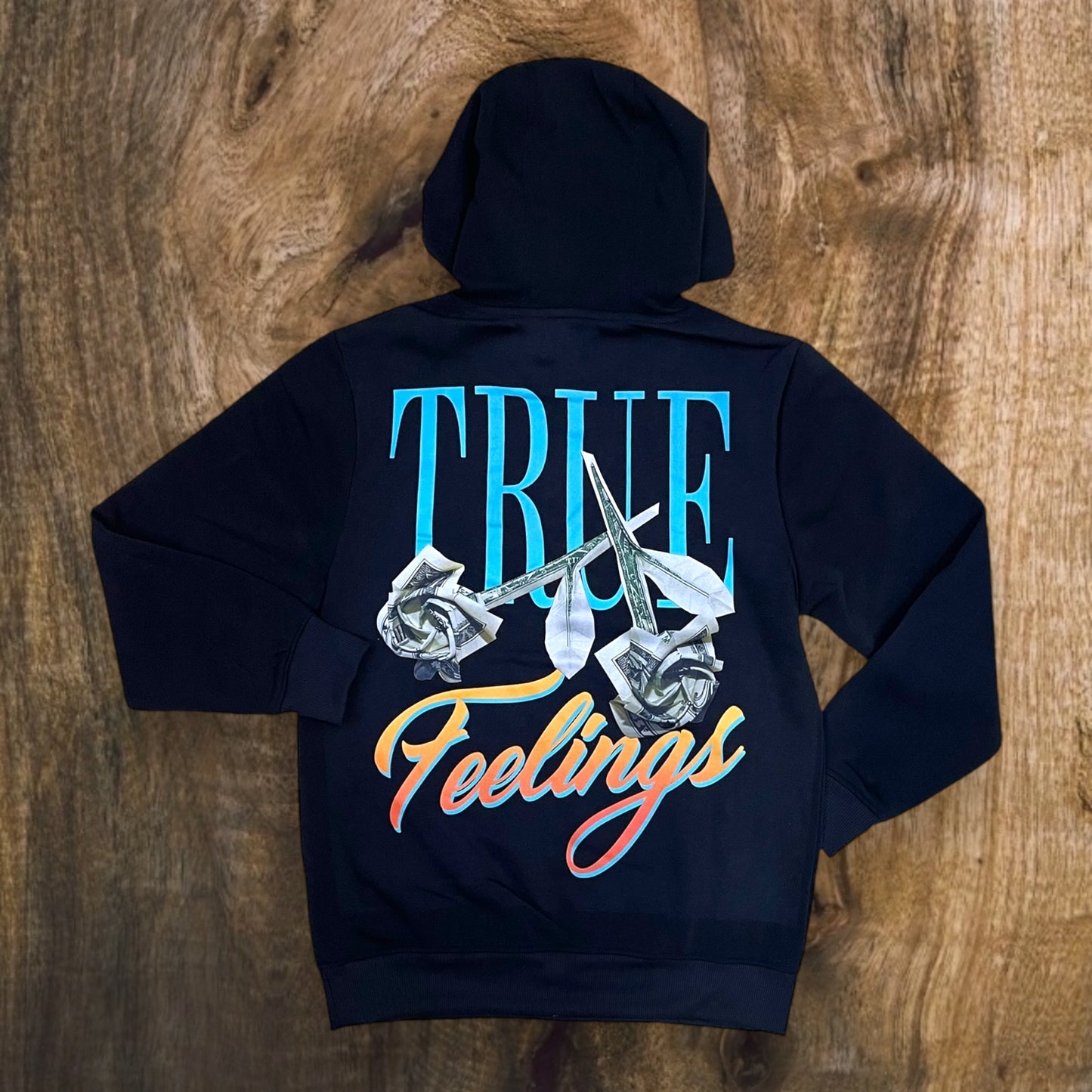 142-333 - True Feelings Fleece Graphic Hoodie