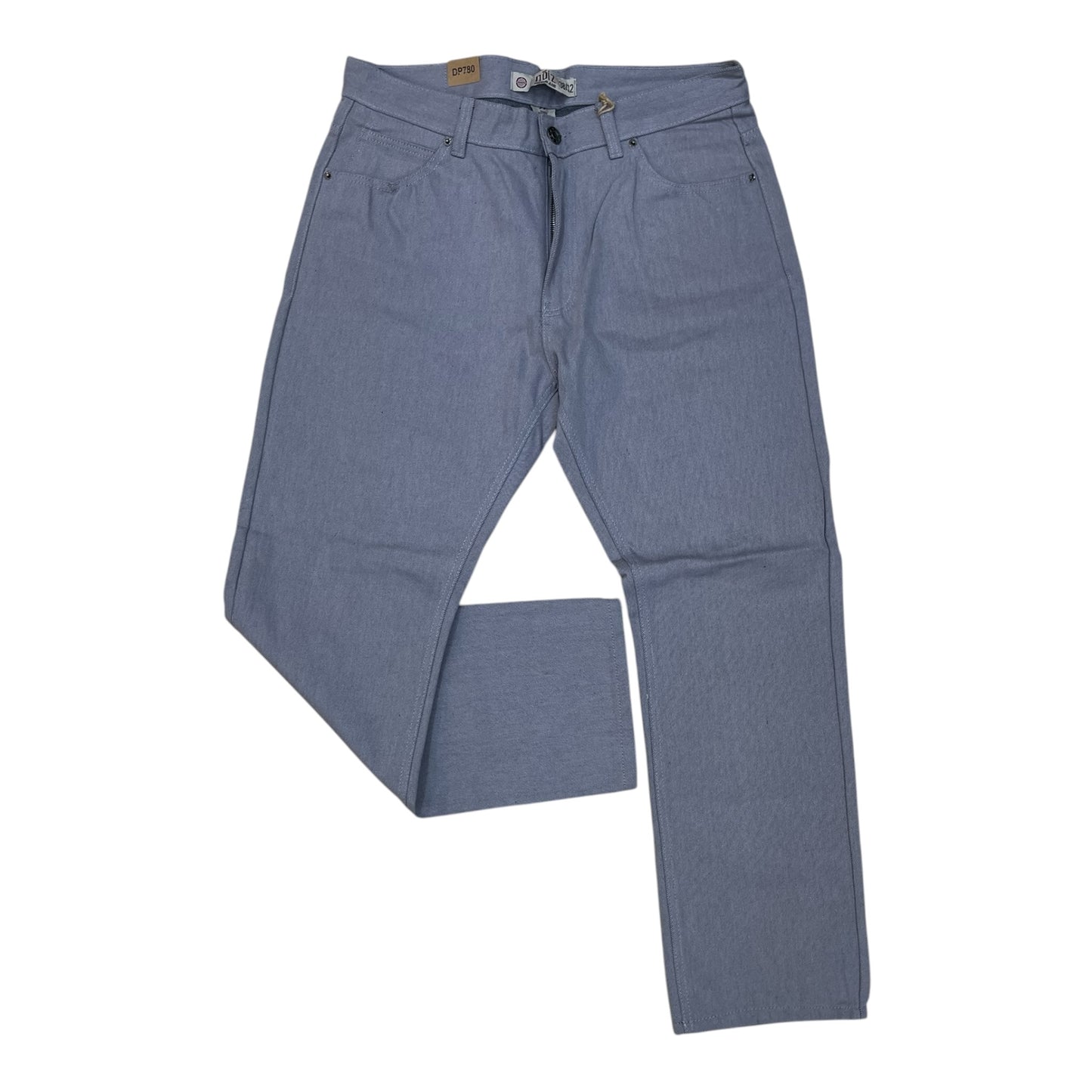 DP780 - Basic color Denim Relaxed-Fit Pants
