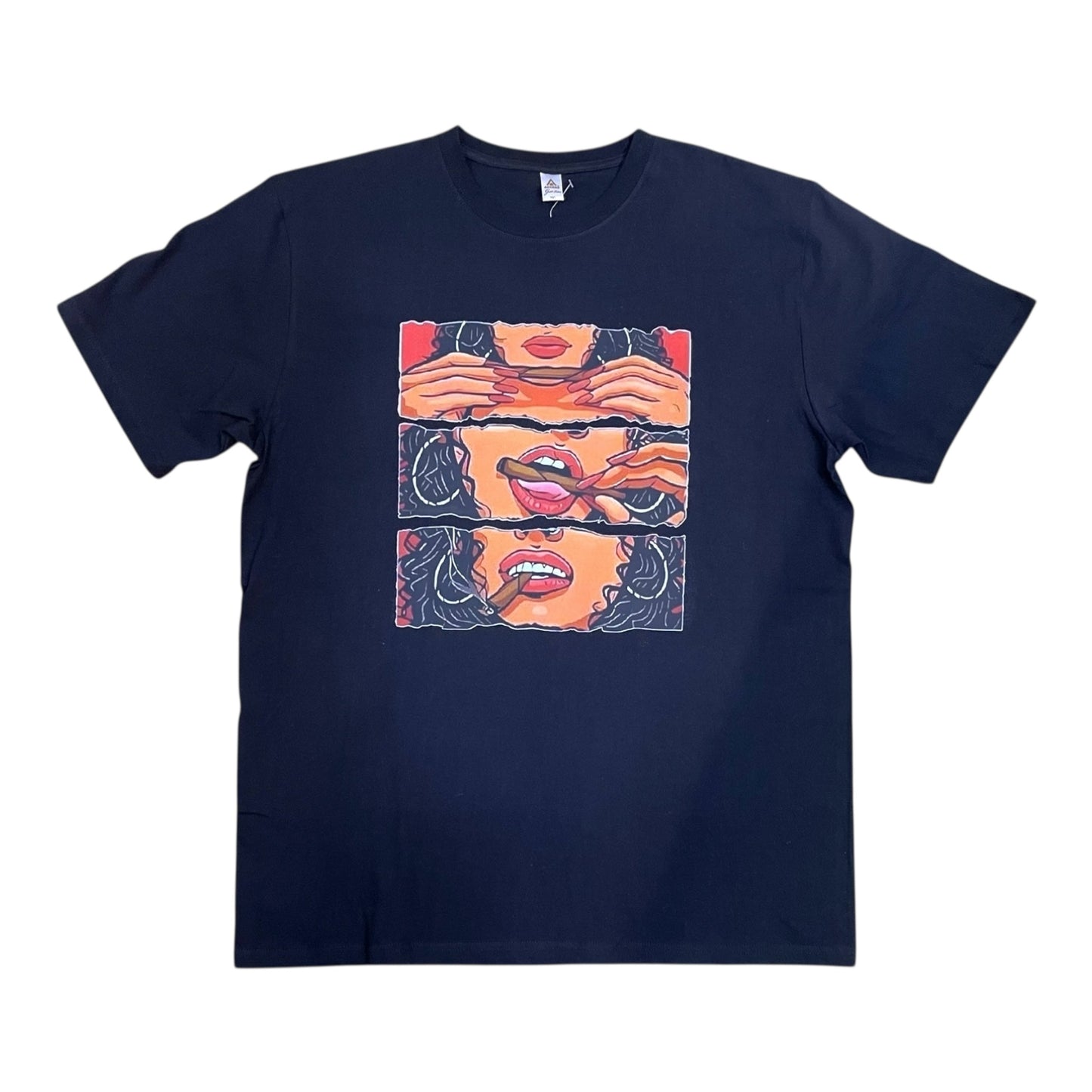 JC030525 - Rolling A Cigarette Regular-Fit Graphic T-Shirt