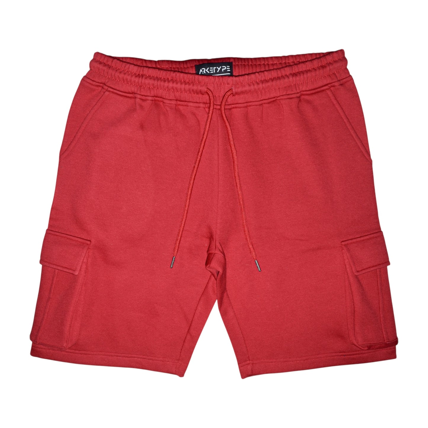 S601 - Cargo Pocket Regular-Fit Fleece Stretch Shorts