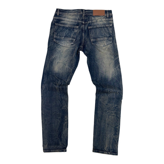WH-P609 - Watson Ripped Slim Straight-Fit Stretch Jeans