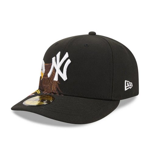 60853685 - New York Yankees Eagle Black & White 59FIFTY Fitted