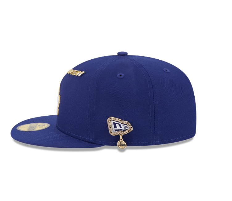 60750705 - Los Angels Dodgers Royal/Gold with pins 59FIFTY Fitted