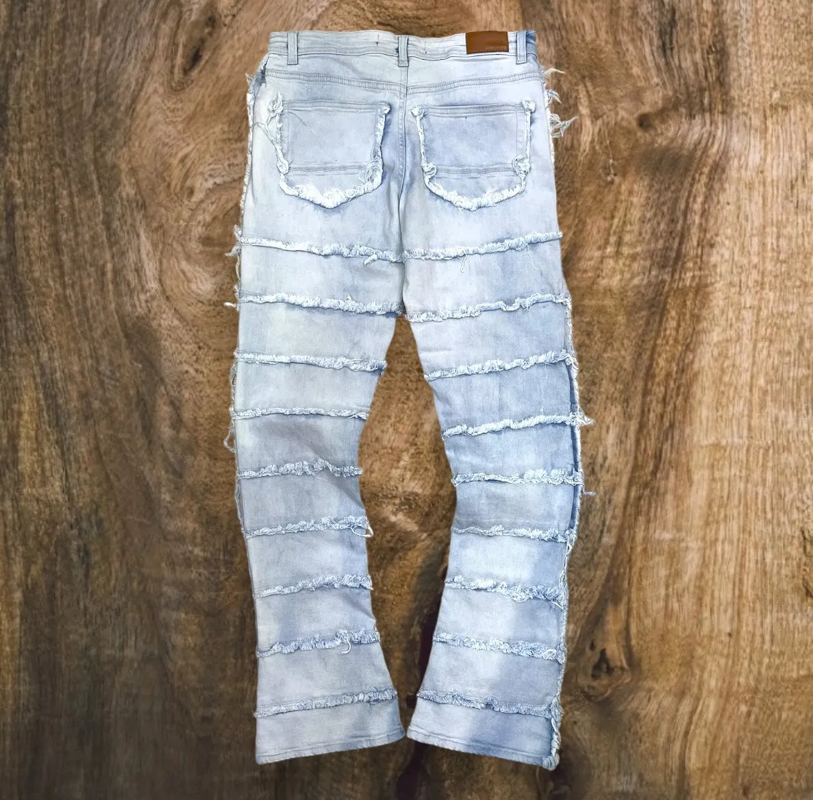 P481K - Cactus Stacked Jeans Boys