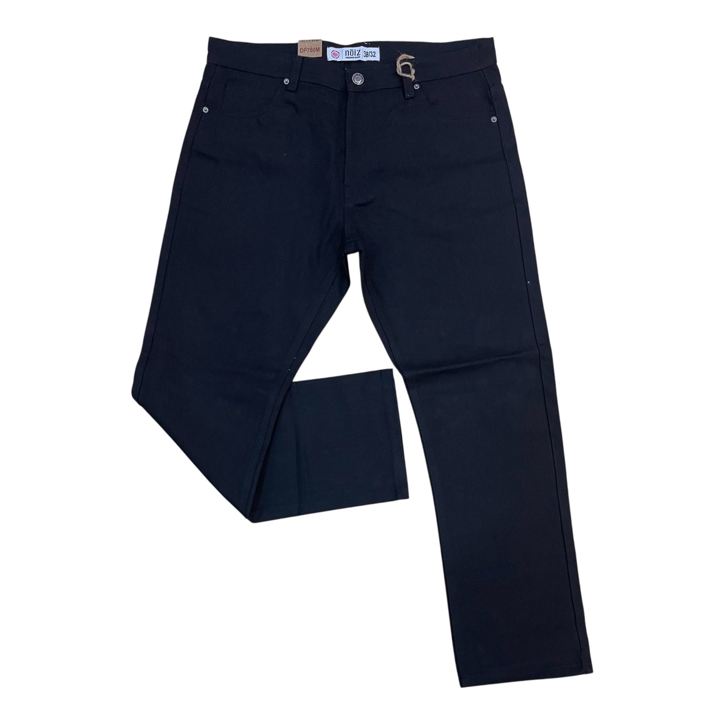 DP780 - Basic color Denim Relaxed-Fit Pants