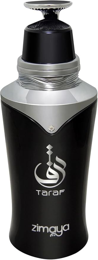 Afnan Zimaya Taraf Black Eau De Parfum Spray, 3.4 Ounce (Men's)