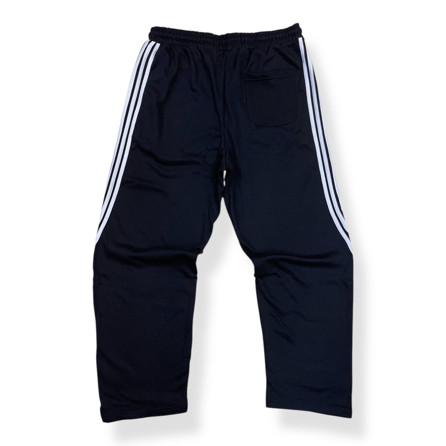 P558 - Racer Stripes French Terry Straight-Fit Pants