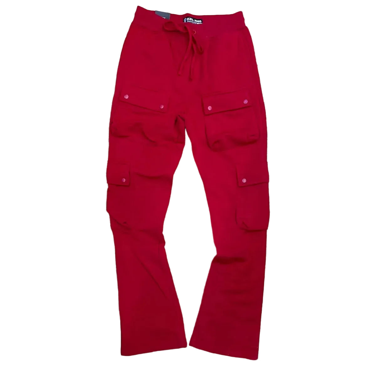 WH-100-476 - Stacked Cargo Fleece Pants