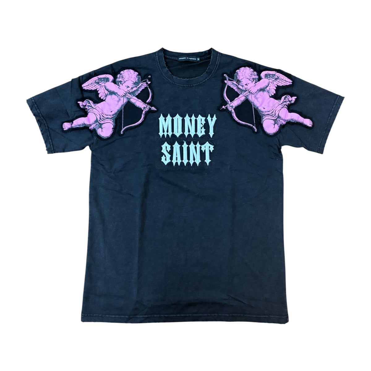 WH-SIW5298W - Money Saint Premium Washed Graphic T-Shirt