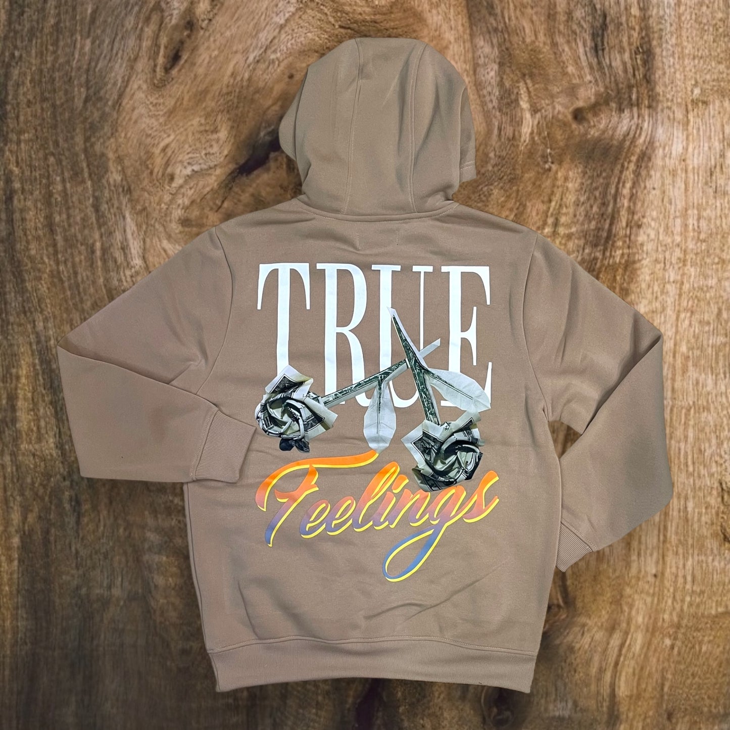 142-333 - True Feelings Fleece Graphic Hoodie