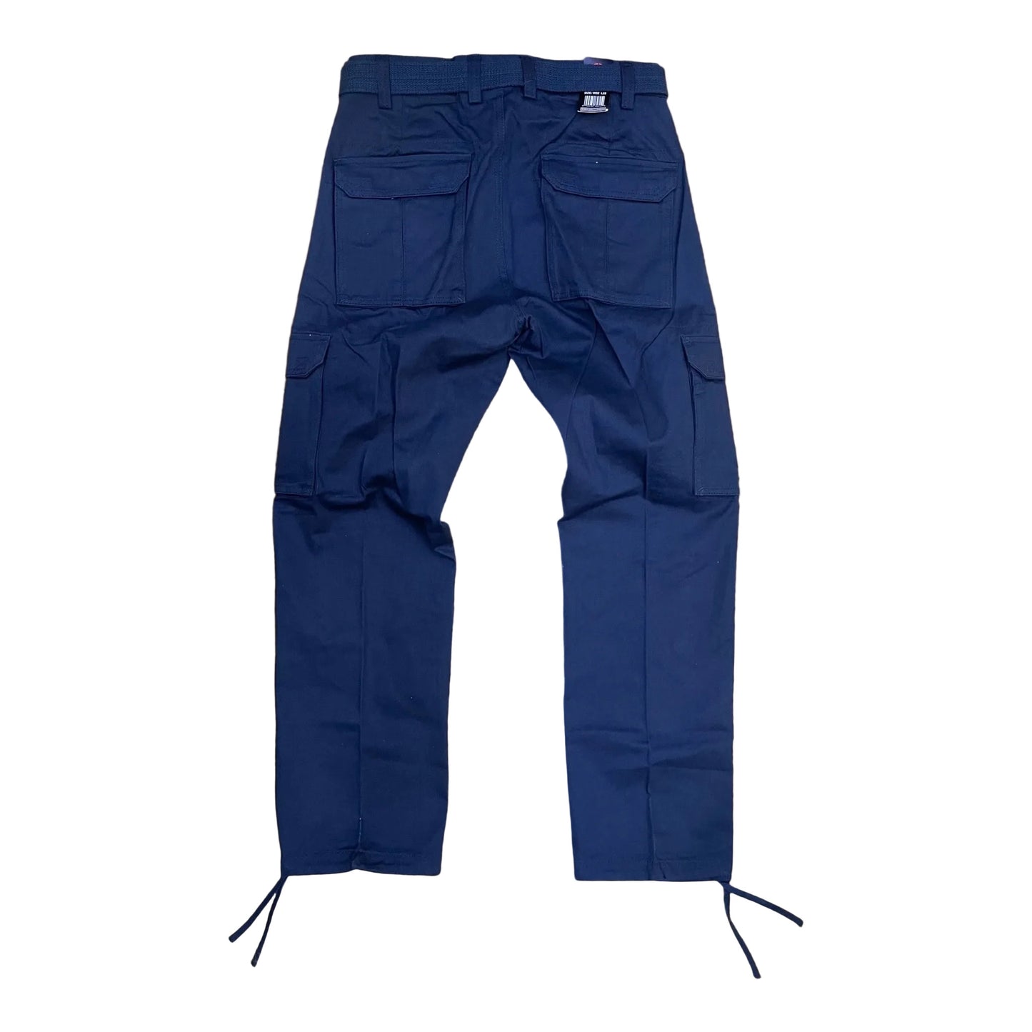 KP610X - Big Men's Basic Twill Cargo Pocket Straight-Fit Pants
