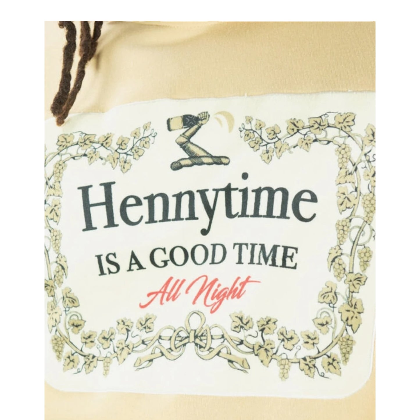 152-322 - Hennytime Graphic Fleece Hoodie