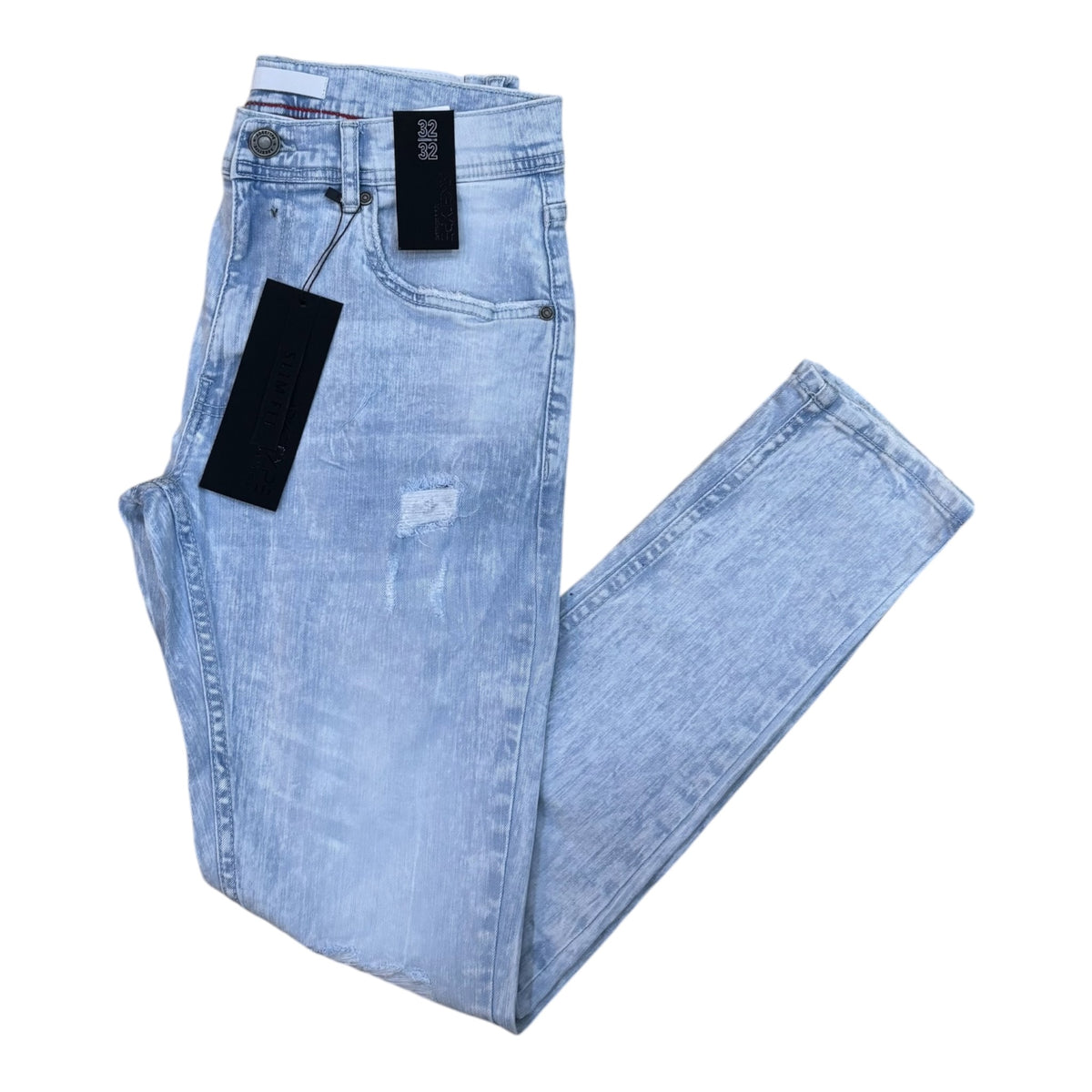 WH-P561 - Vital Ripped Slim-Fit Stretch Jeans