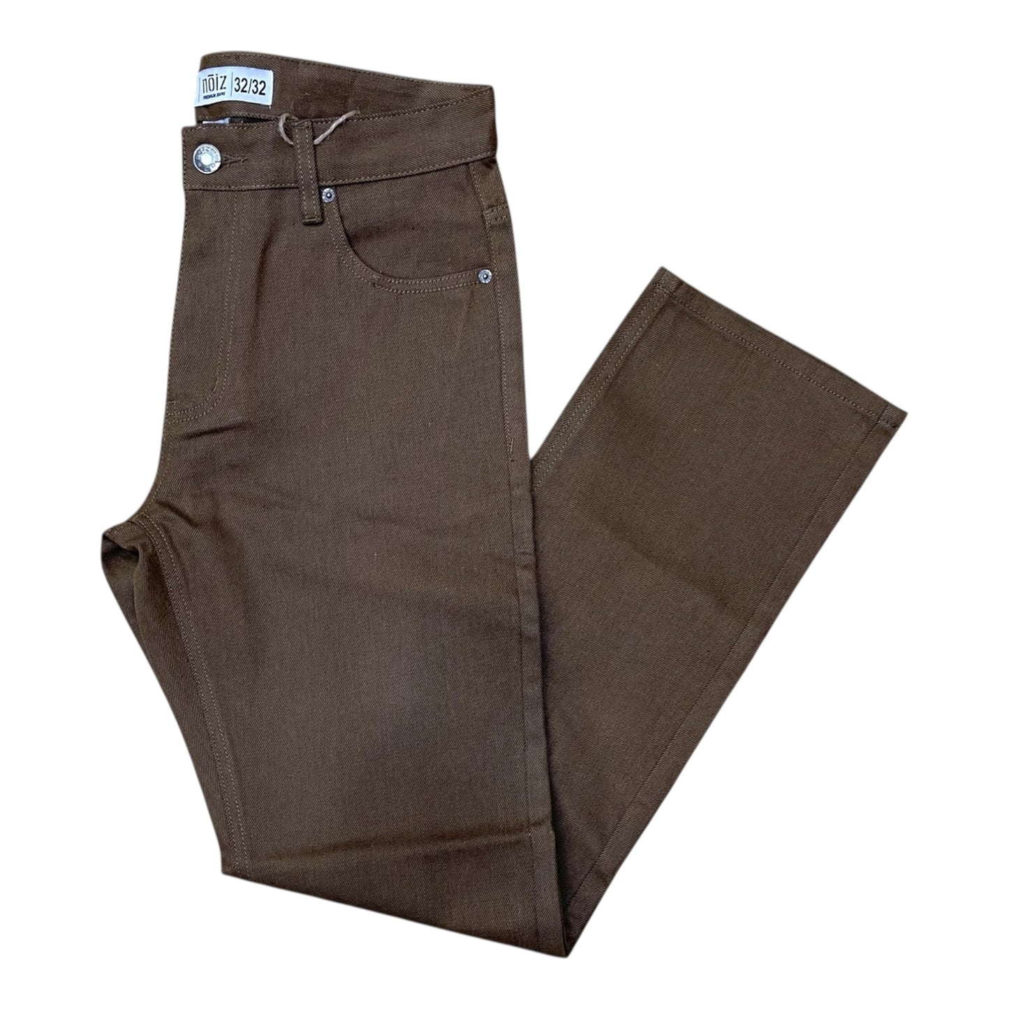 DP780 - Basic color Denim Relaxed-Fit Pants