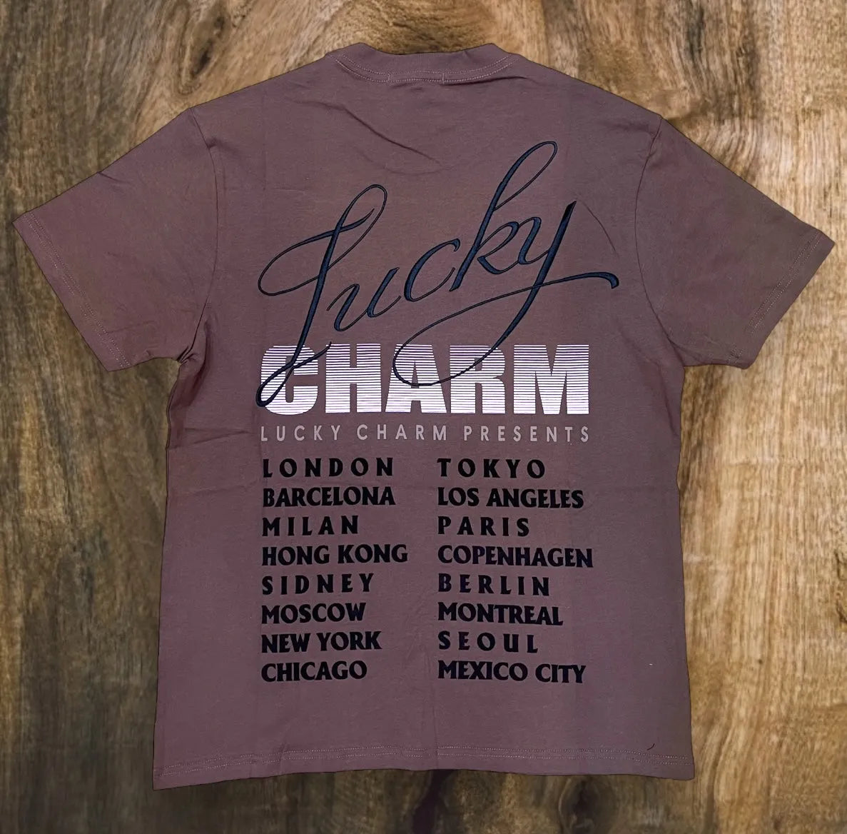 T1102 - Lucky Charm "World Tour" Oversized T-Shirt