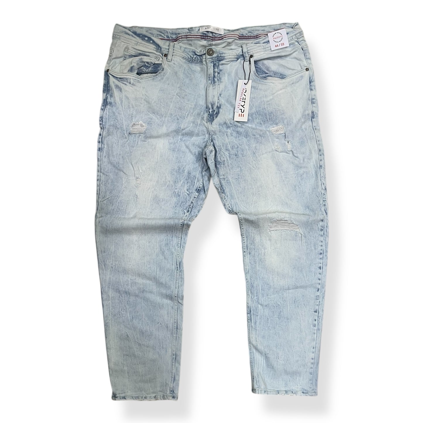 P561X - Big Men's Vital Ripped Slim-Fit Stretch Jeans