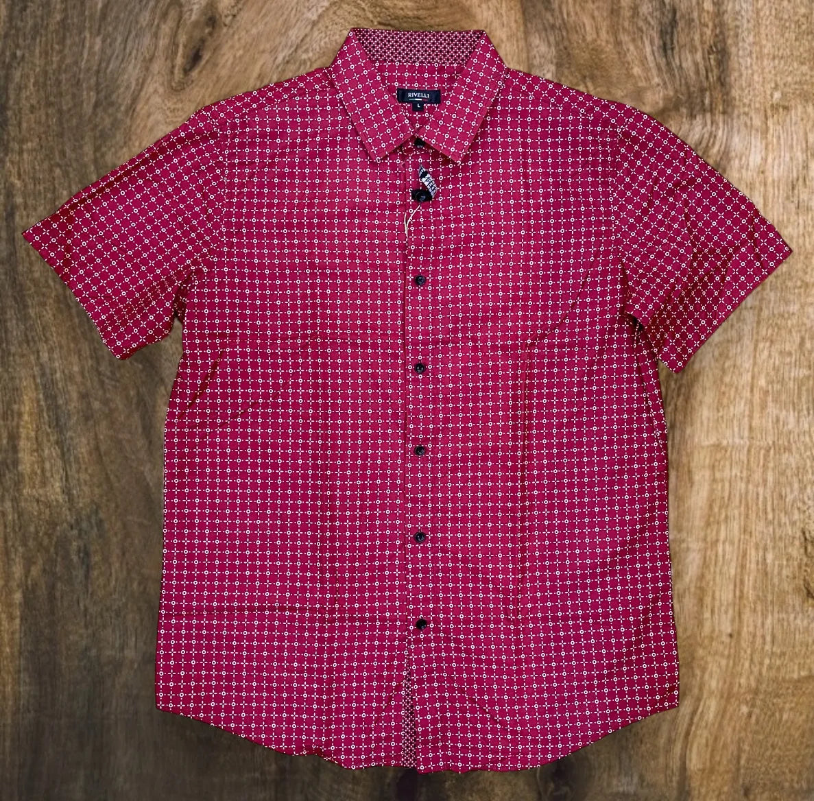 RS2237 - S/S MENS WOVEN SHIRT