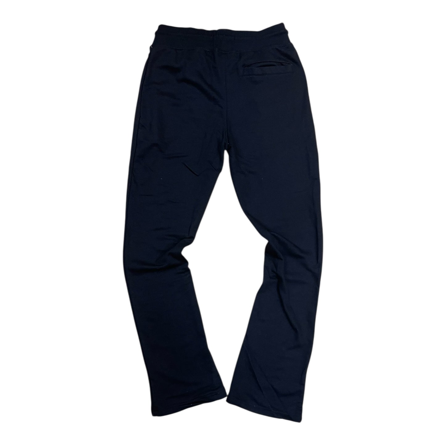 P569 - Cozy Core French Terry Fleece Stacked Pants